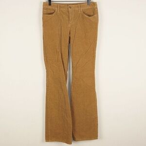 Tory Burch Brown Classic Tory Boot Cut Corduroy Pants Womens Sz 28